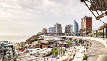 Larcomar mall in Miraflores