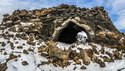 Dimmuborgir lava formations, Iceland