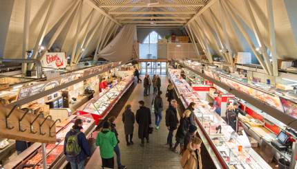 The fish market, Feskekôrka