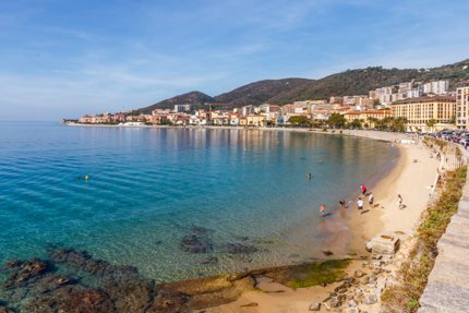 St François beach, Ajaccio