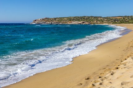 Algajola beach, between Calvi and L’Île Rousse