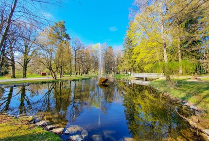 A park in Bad Wörishofen