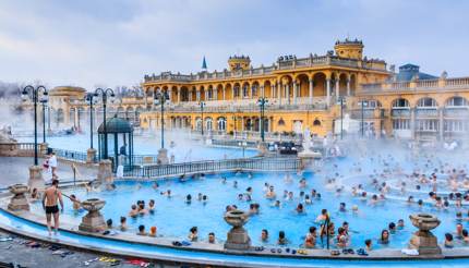 Szechenyi Baths in Budapest