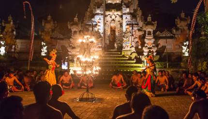 Kecak fire dance