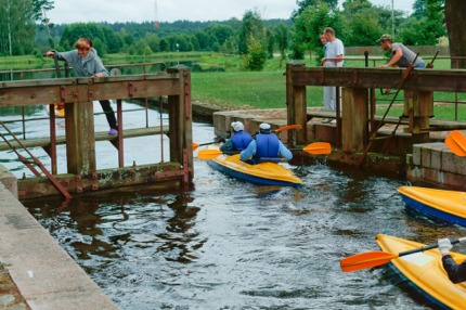 Kayaking the Augustów Canal