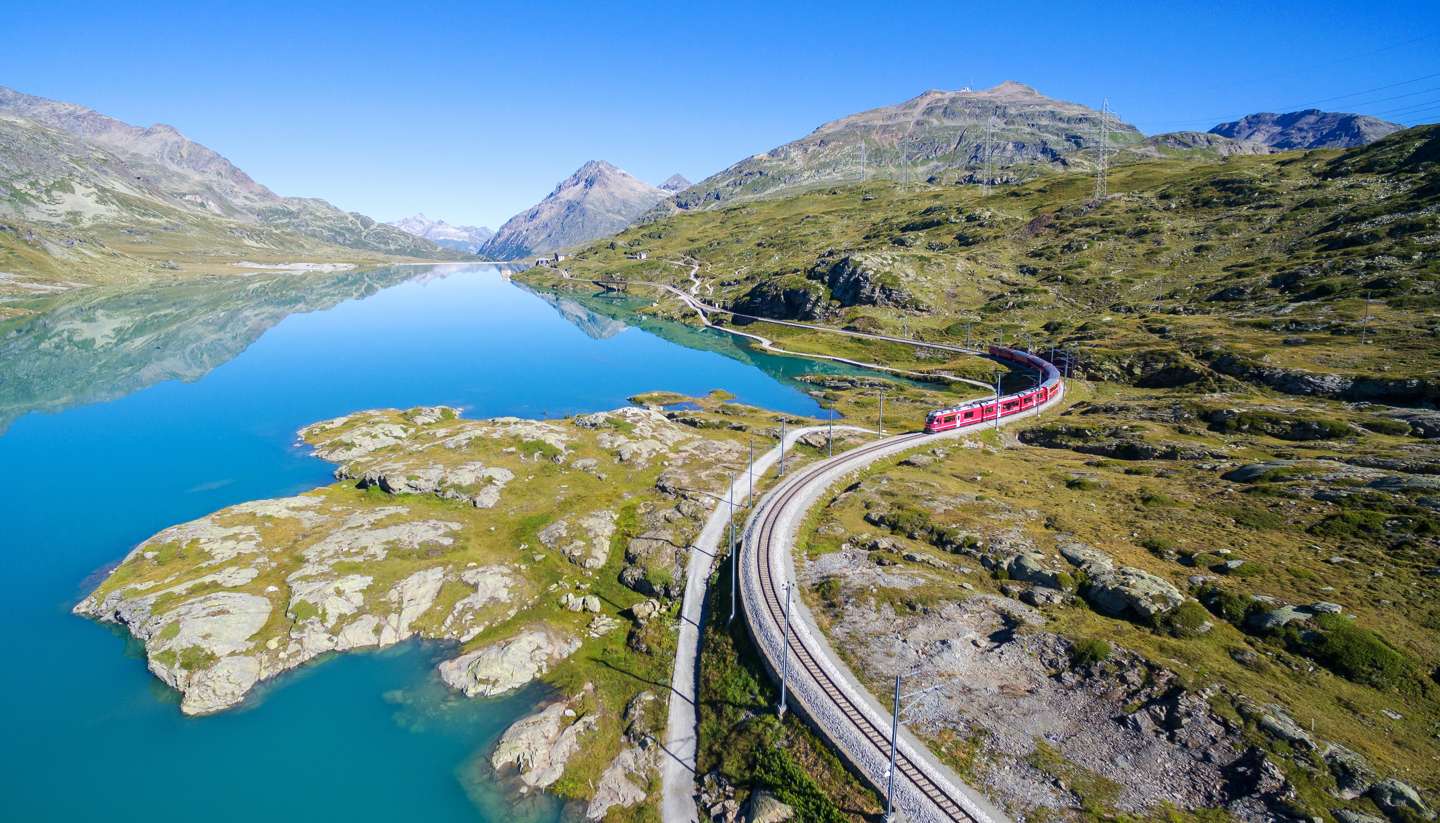 Scenic rail journeys: 16 of the world’s greatest train journeys - Bernina Express, Switzerland