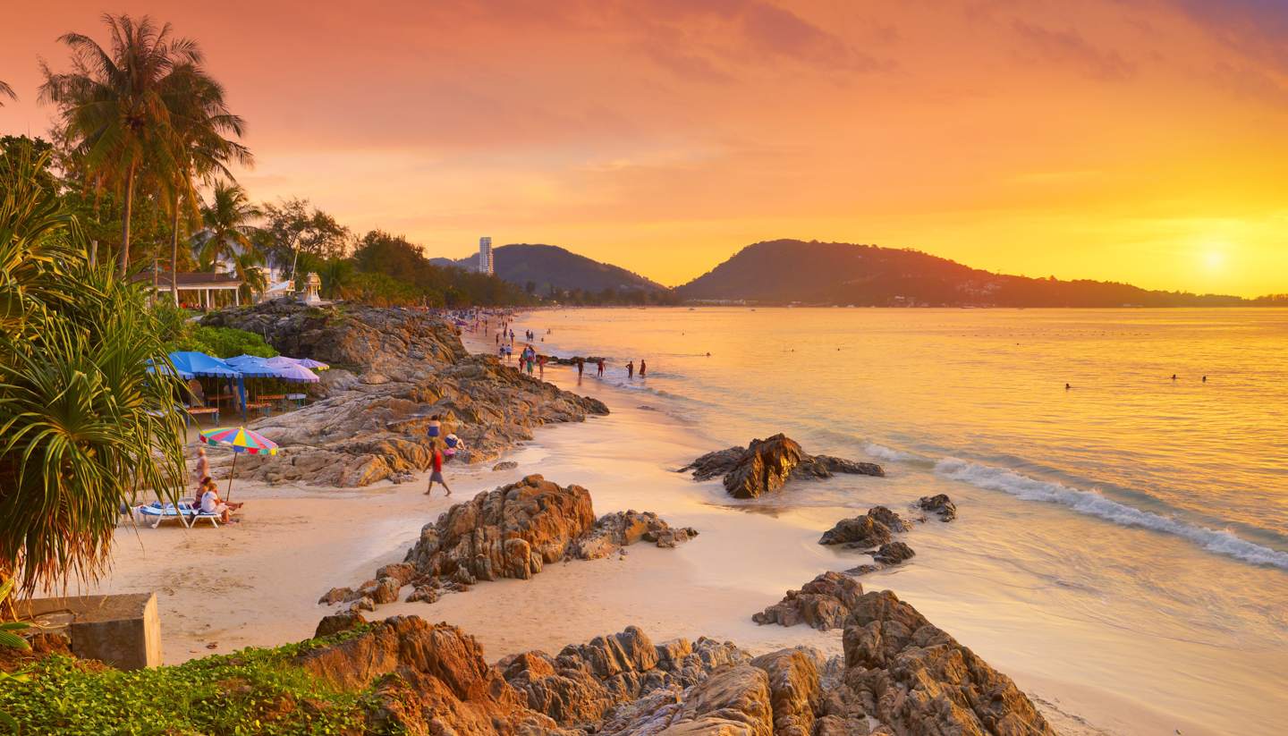 Phuket beaches - Patong Beach, Phuket, Thailand