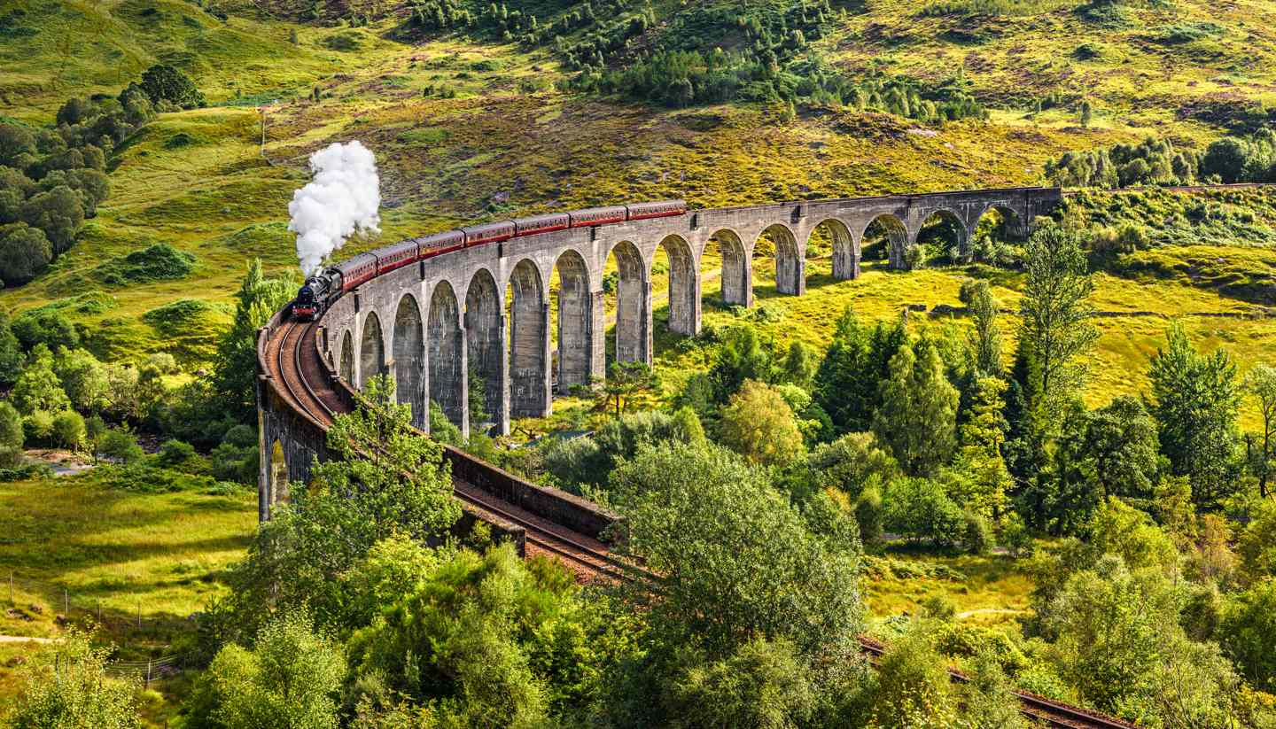 Scotland - Glenfinnan Viaduct, Scotland