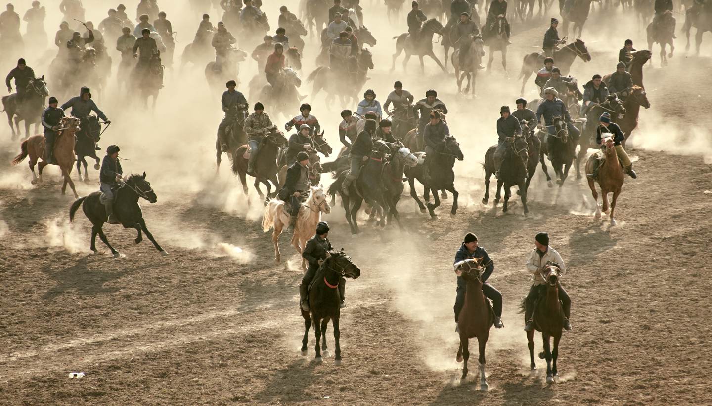 Getting high: 13 of the best adrenaline activities - Buzkashi in Uzbekistan