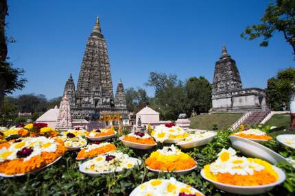 Mahahodhi Temple, the most holy site for Buddhists