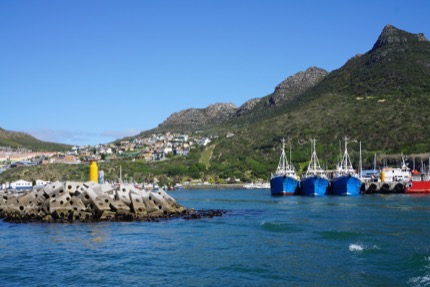 Yacht port in Cape town