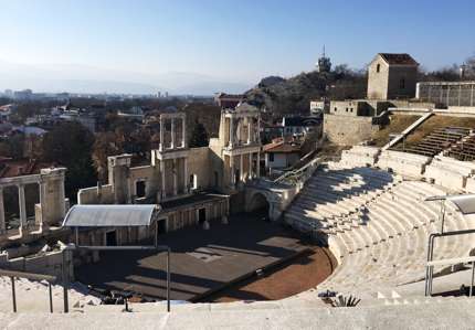 The Ancient Theatre, one of the best-preserved monuments in the world.